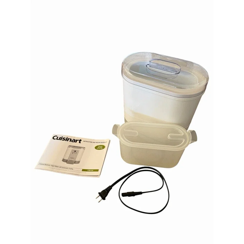 Cuisinart CYM-100 Electronic Yogurt Maker Complete with Recipe Booklet